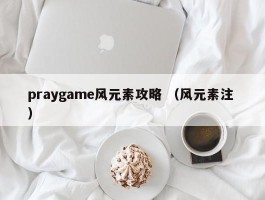 praygame风元素攻略 （风元素注 ）