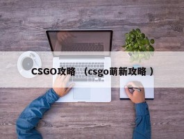 CSGO攻略 （csgo萌新攻略 ）