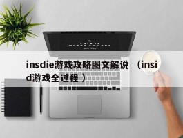 insdie游戏攻略图文解说 （insid游戏全过程 ）