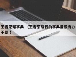 王者荣耀字典 （王者荣耀我的字典里没有办不到 ）