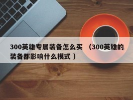 300英雄专属装备怎么买 （300英雄的装备都影响什么模式 ）