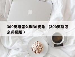 300英雄怎么调3d视角 （300英雄怎么调视距 ）