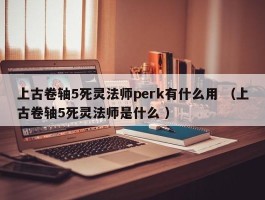 上古卷轴5死灵法师perk有什么用 （上古卷轴5死灵法师是什么 ）