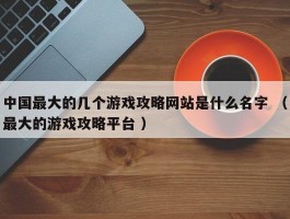中国最大的几个游戏攻略网站是什么名字 （最大的游戏攻略平台 ）