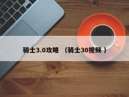 骑士3.0攻略 （骑士30视频 ）