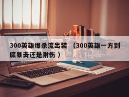 300英雄爆杀流出装 （300英雄一方到底暴击还是附伤 ）