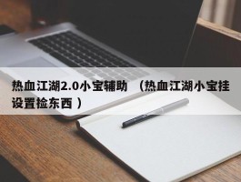 热血江湖2.0小宝辅助 （热血江湖小宝挂设置捡东西 ）