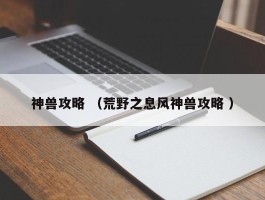 神兽攻略 （荒野之息风神兽攻略 ）