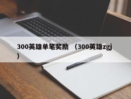 300英雄单笔奖励 （300英雄zgj ）