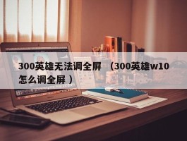 300英雄无法调全屏 （300英雄w10怎么调全屏 ）
