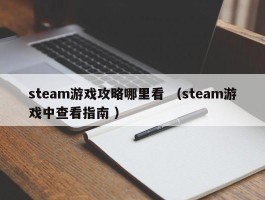 steam游戏攻略哪里看 （steam游戏中查看指南 ）