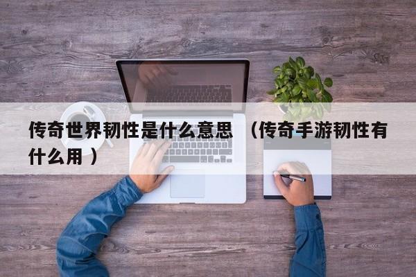 传奇世界韧性是什么意思 (传奇手游韧性有什么用 )